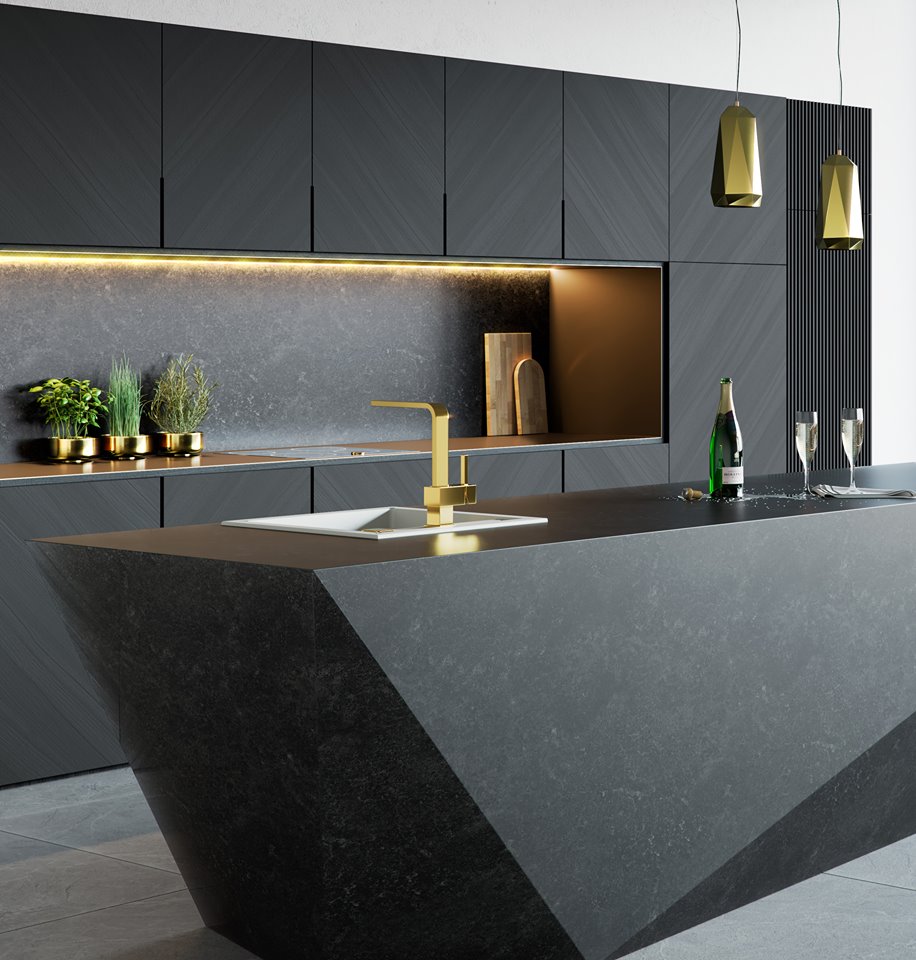 Black or white kitchen?